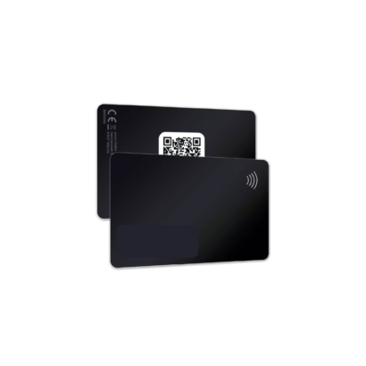 Carte de visite numérique avec code QR NFC