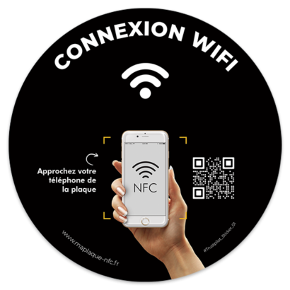 Stickers NFC Wifi