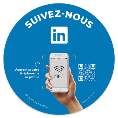Stickers NFC LinkedIn