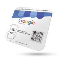 Plaque NFC Avis Google