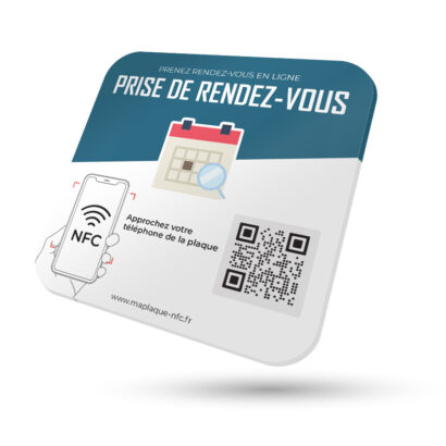 Plaque Prise de RDV